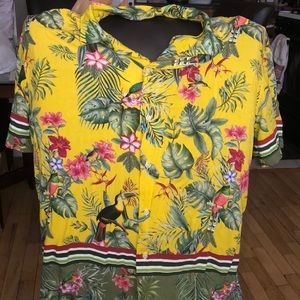 Zara relaxed fit shirt size L